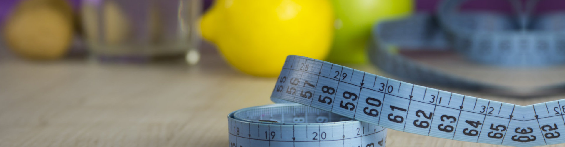 waistline tape measure on top of a table